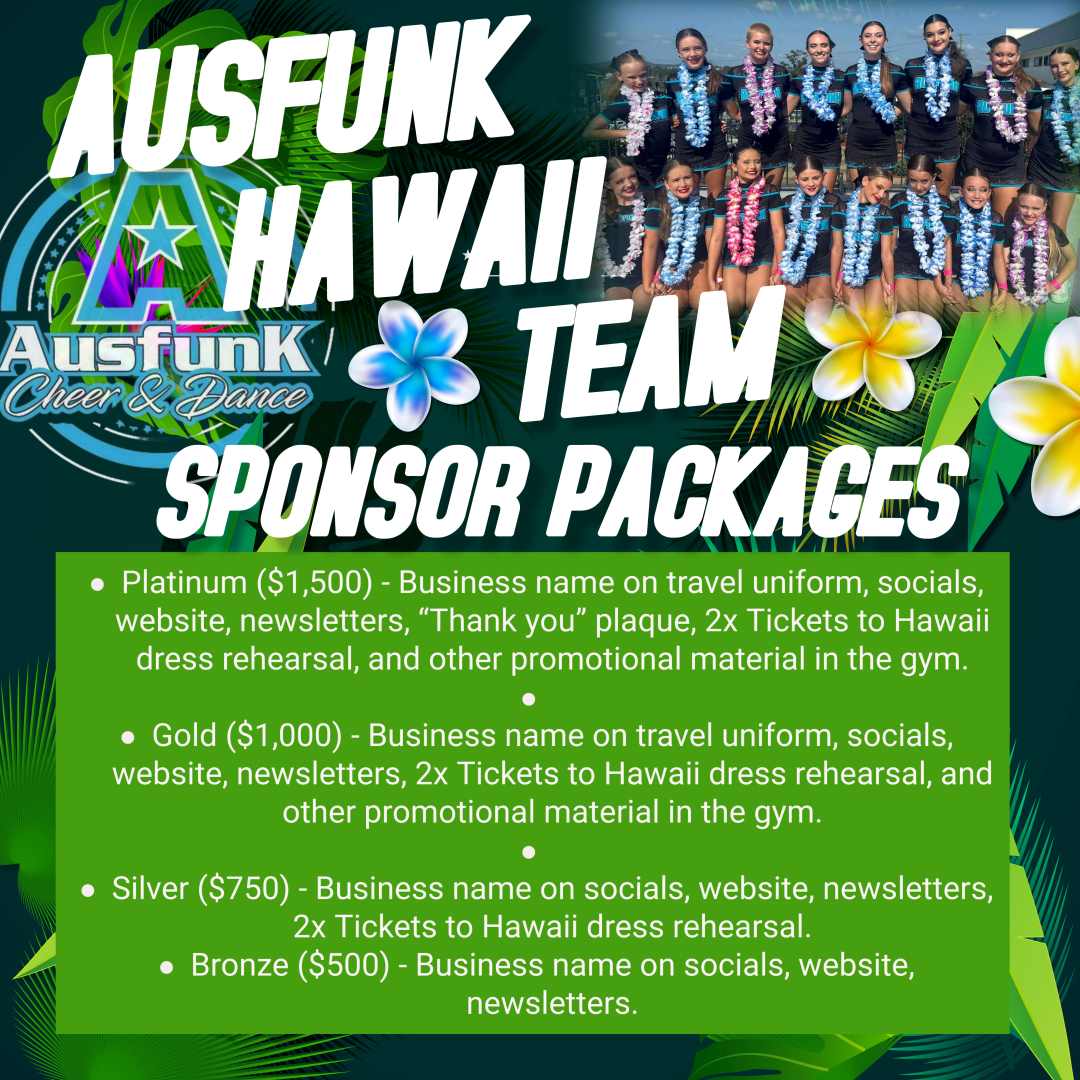 Sponsorship opps