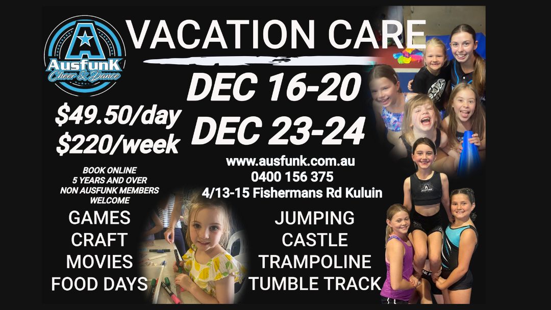 Vacation Care Dec 24