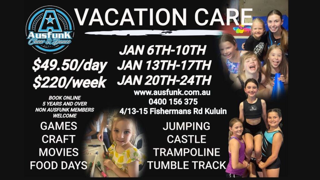 January vacation care