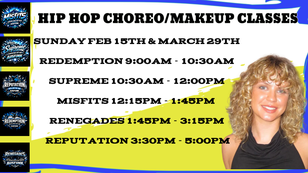 HIP HOP Choreo / Makeup sessions